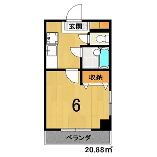 Casa Felice【4階】の間取り
