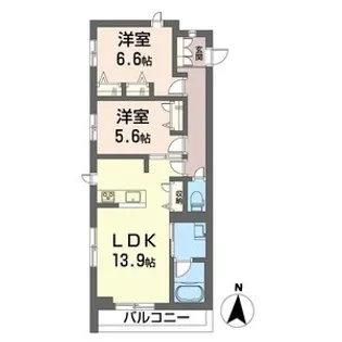プルニエI【3階】の間取り