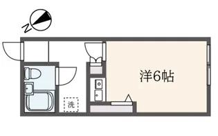 Apt‐G【2階】の間取り