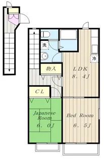 神奈川県相模原市緑区相原6【マンション】の間取り