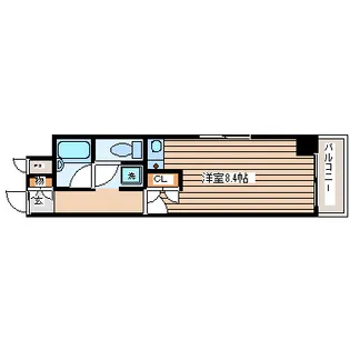 日宝プロシード榴岡【4階】の間取り