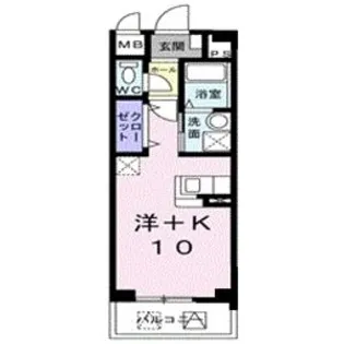 プラチナコート【4階】の間取り