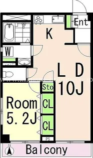 浅賀ローヤルマンション【2階】の間取り