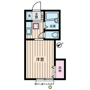 アルカディア【1階】の間取り