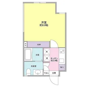 中野nine’s core【1階】の間取り