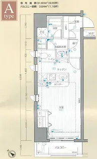 ベスト伊勢佐木長者町【11階】の間取り