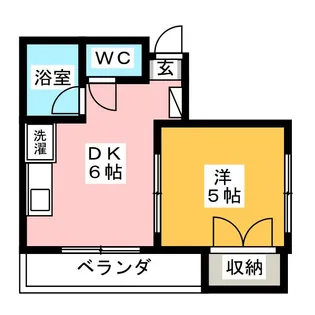 グレース高砂【3階】の間取り