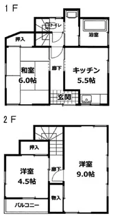 埼玉県川口市大字安行慈林【一戸建】の間取り
