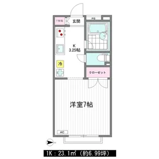 サザングラス【1階】の間取り