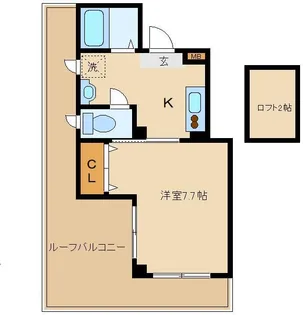 K’s 5【3階】の間取り