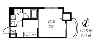ドルフ東雪谷【3階】の間取り