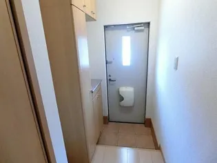 ハートダイアリーB【1階】の玄関