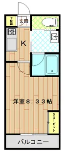 グランドール・F【1階】の間取り