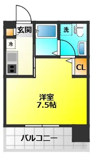 S-FORT高宮【9階】の間取り