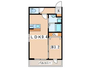 仮)本町2丁目新築工事【3階】の間取り