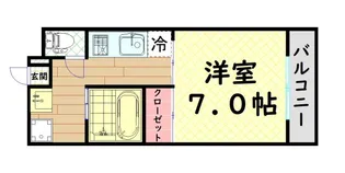 タレイア日本橋【4階】の間取り