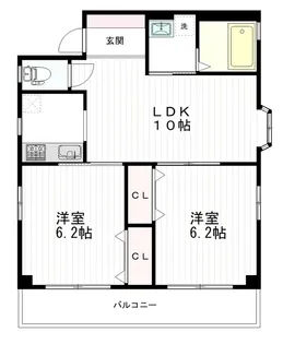 ファミーユ七(セブン)【5階】の間取り