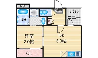ハーモニーテラス塩池町IV【2階】の間取り