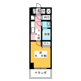 きさらぎ21【7階】の間取り