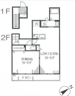 Lust Strahl【2階】の間取り