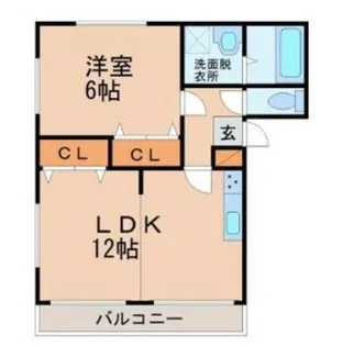 エル・ブランシェII【2階】の間取り