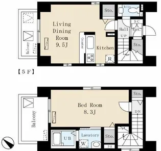 ハウオリ大井町の間取り