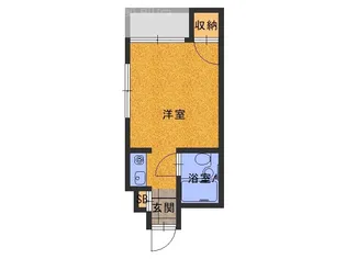 コスモBOX【2階】の間取り