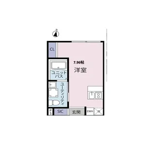 BEL FIORE SANCHA【2階】の間取り