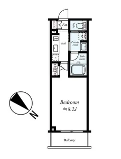 ブライズ下丸子【2階】の間取り