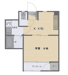 レーベンハイム【2階】の間取り