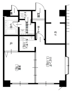 レルム城北【2階】の間取り