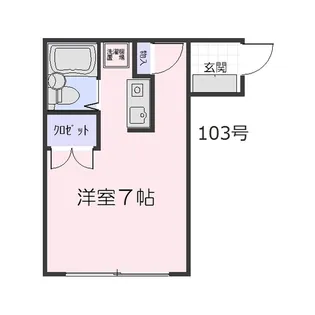 Sコモード【1階】の間取り