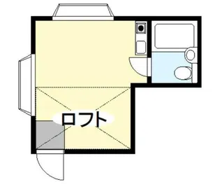 エコー若宮【1階】の間取り