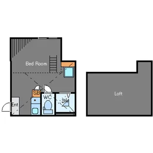 QUQURI MEGURO【1階】の間取り