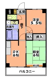 シャトー・レ・セリズィエール【2階】の間取り