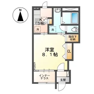 イーストゲート・スクエア【1階】の間取り