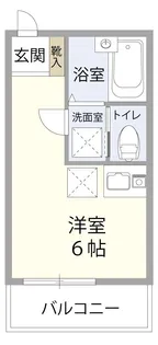 シャルム月見台【1階】の間取り
