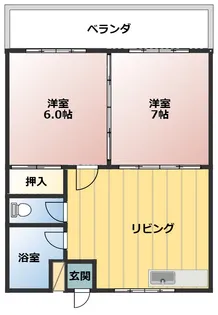 メゾン秀【4階】の間取り