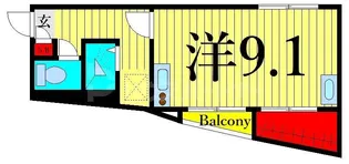 BBI堀切【2階】の間取り