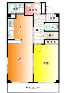 パークサイドヴィラ【2階】の間取り