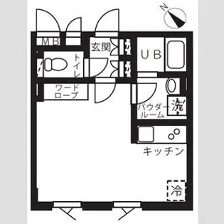 ジェイエムケー田園調布【3階】の間取り