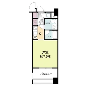 レジディア江坂【11階】の間取り