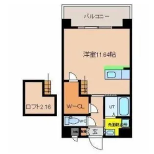 アルテマイスターヴィオラ【6階】の間取り