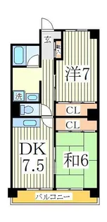 大塚マンション【4階】の間取り