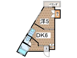 赤穂ビル【2階】の間取り