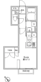 ブランミュールII【1階】の間取り