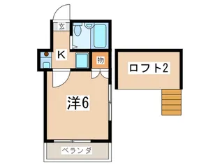 ファミ-ル大船【2階】の間取り