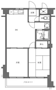 エクセル滝頭【4階】の間取り