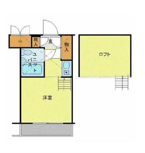 ハローレジデンス西葛西【5階】の間取り