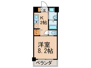ソフィア【9階】の間取り